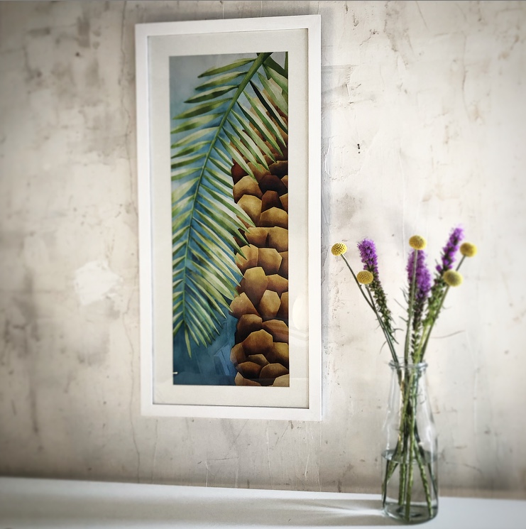 Date Palm Framed Fine Art Giclée print 0