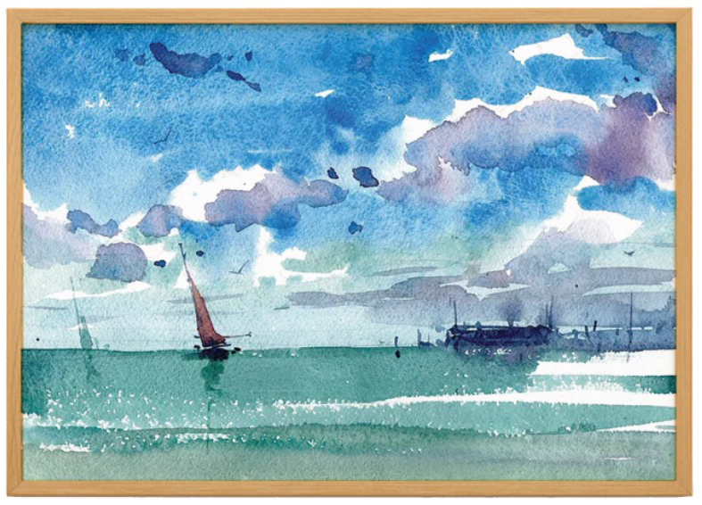 Darwisha Vibrant Seascape 0