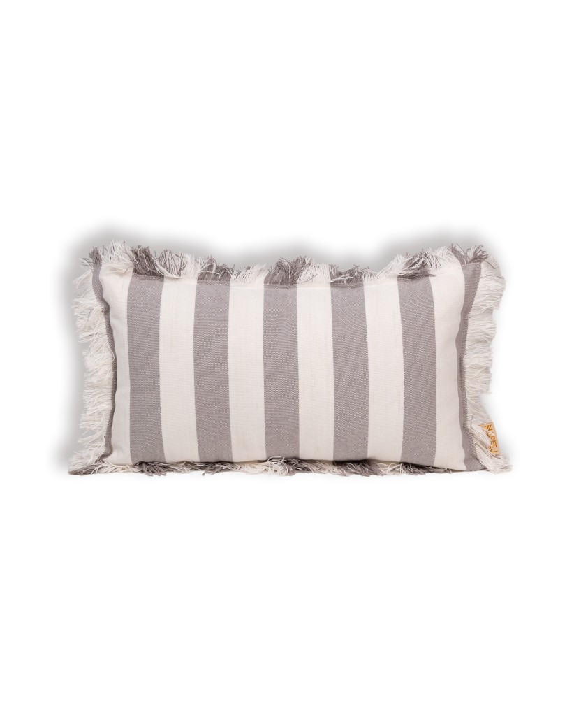Feluka Frill Cushion (Grey) 0