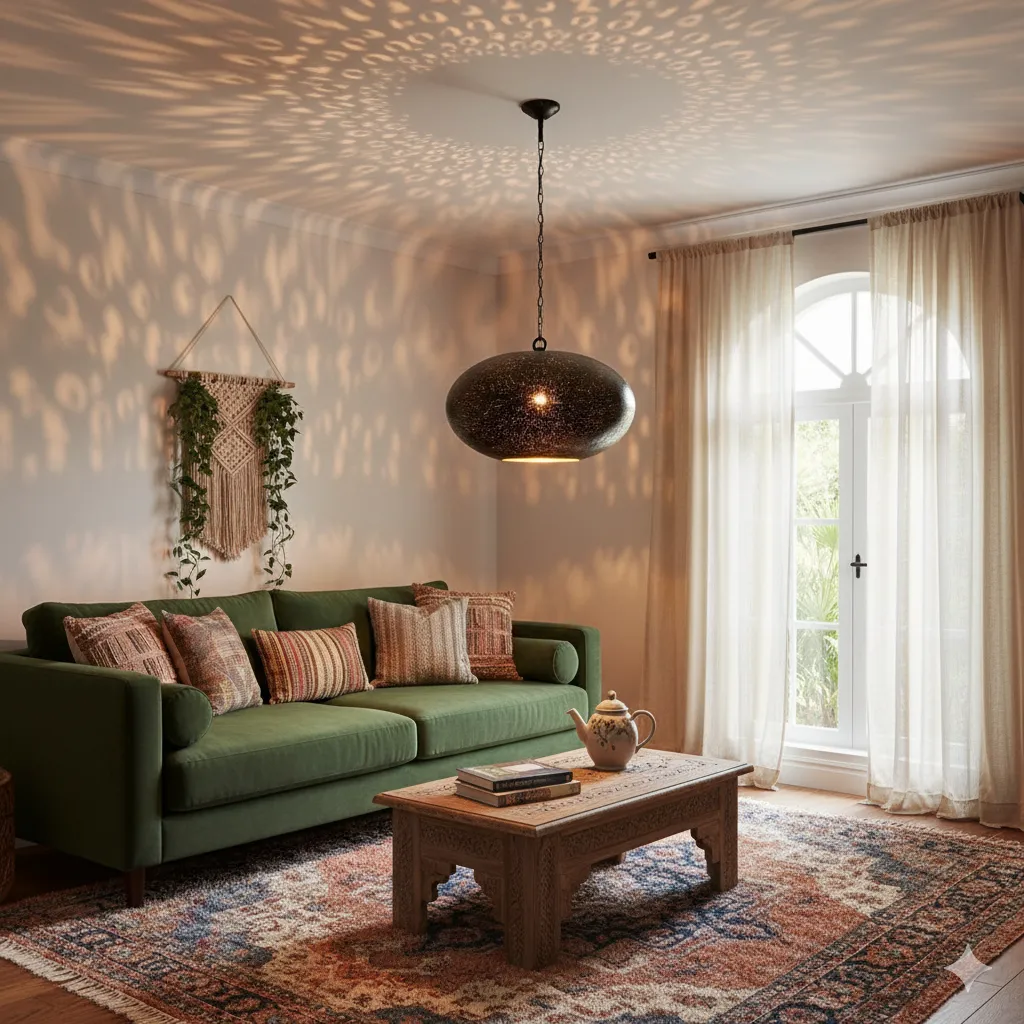 Lachlan Ceiling Lamp - Black - YL228 1