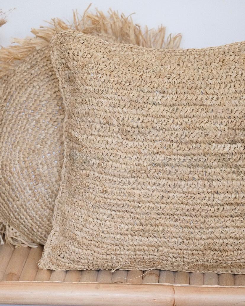 Raffia Cushion 4