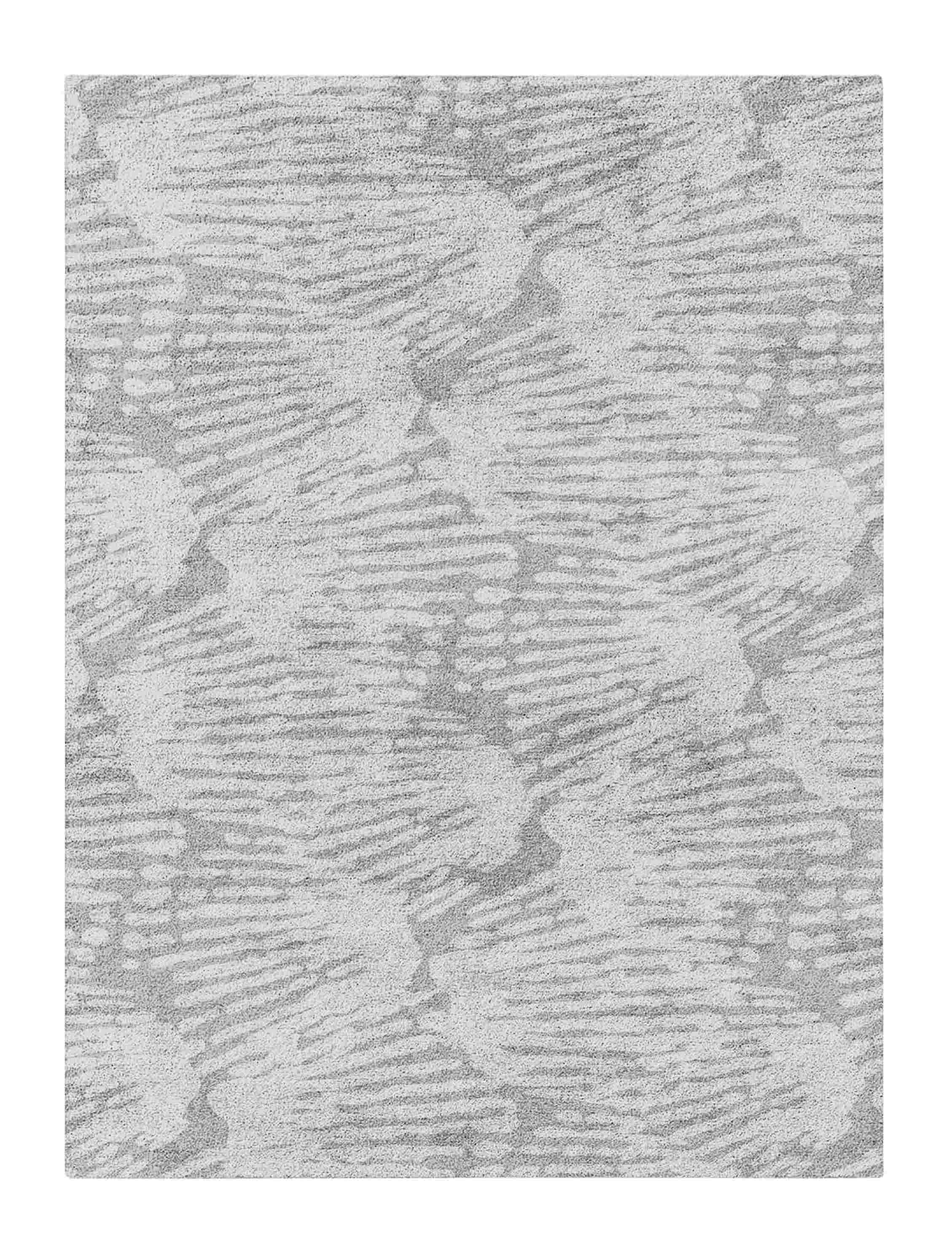 Fluke Rug - Beautiful Blend of Wool and Viscose with a Seashell-Inspired Design 2
