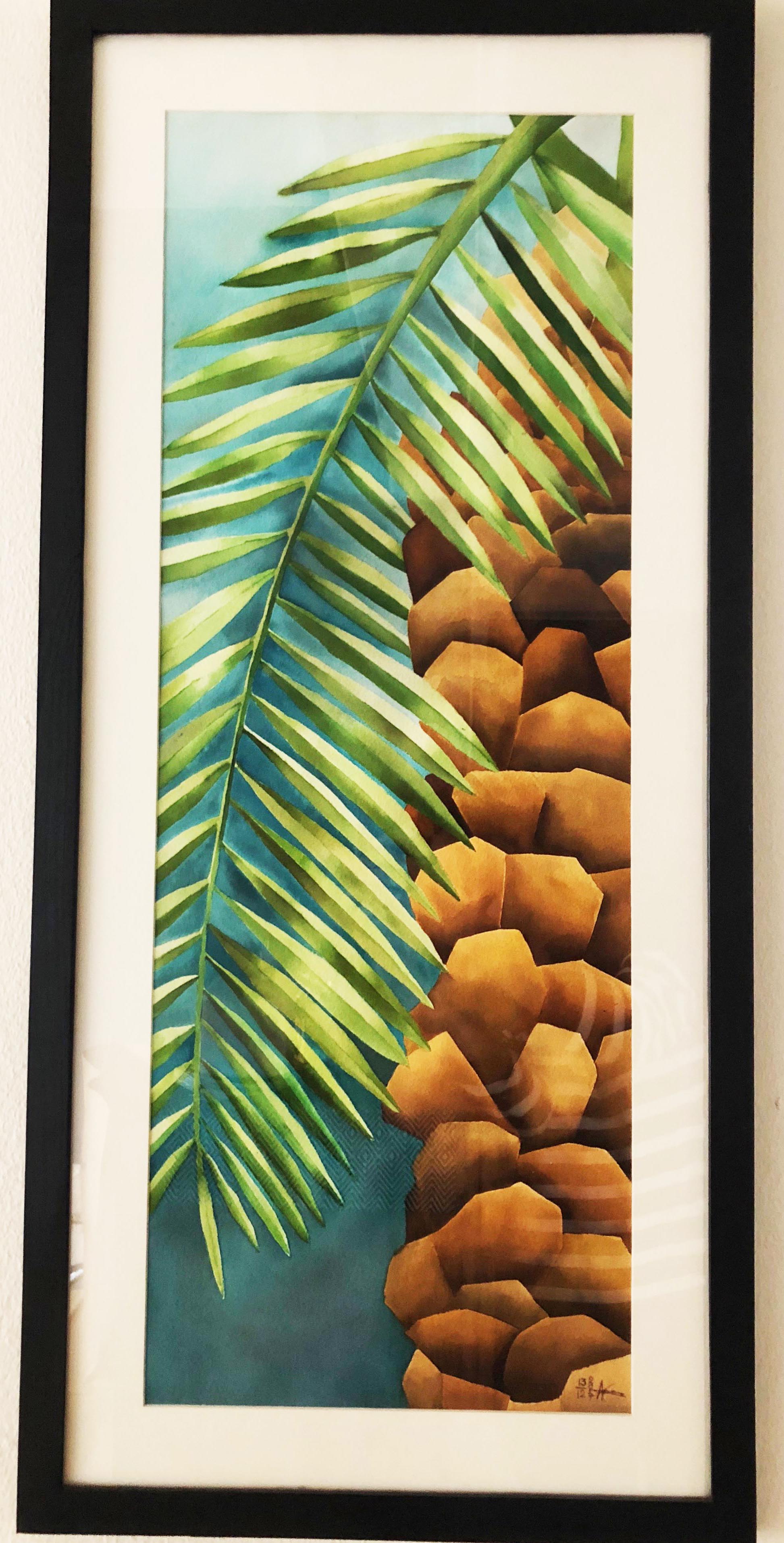 Date Palm Framed Fine Art Giclée print 1