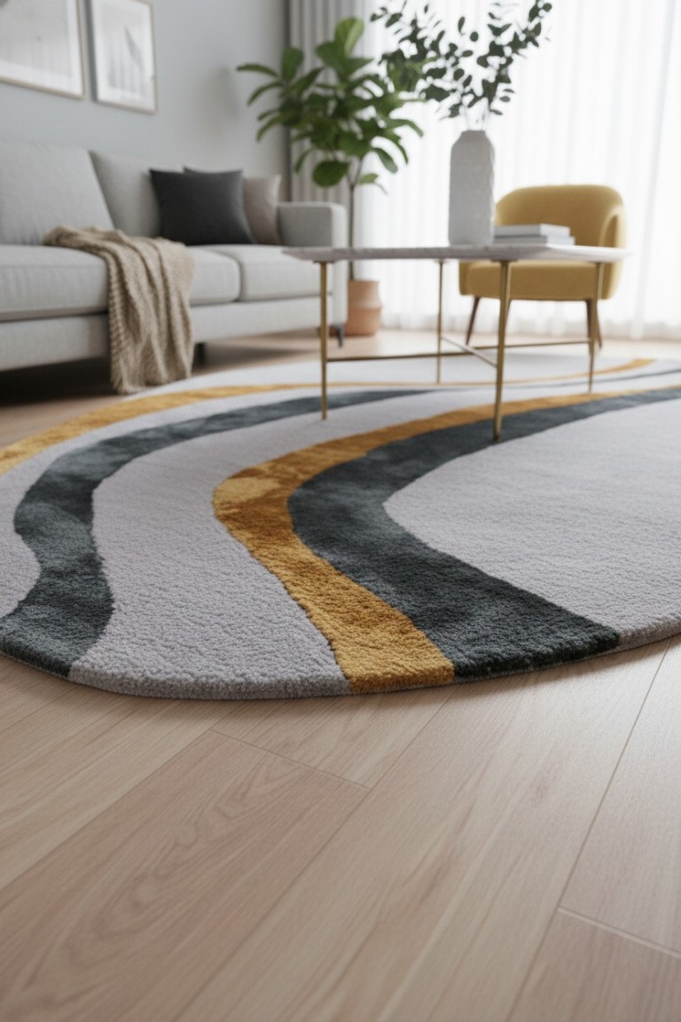 Coru Hand Tufted Rug– Soft & Elegant Design 3