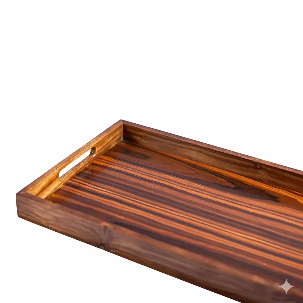 TimberServe Wooden Tray 0