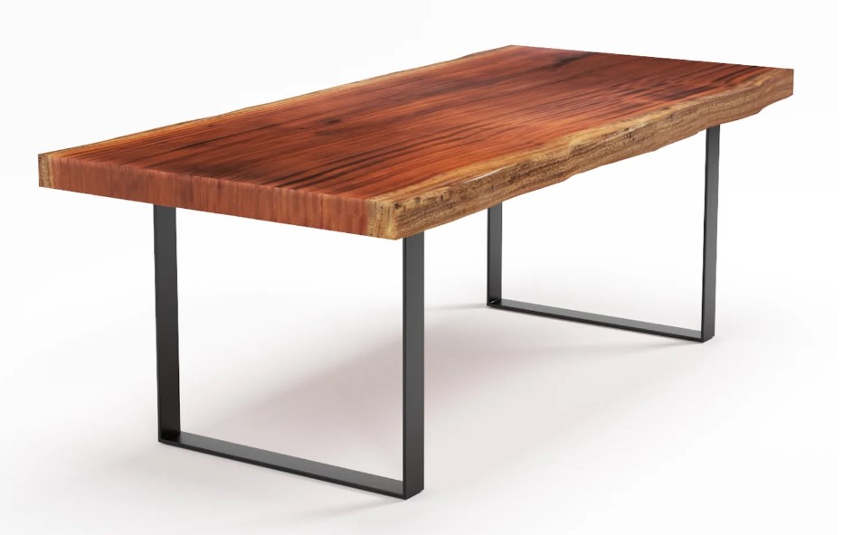 Live Edge Dining Table (8cm thick) 1
