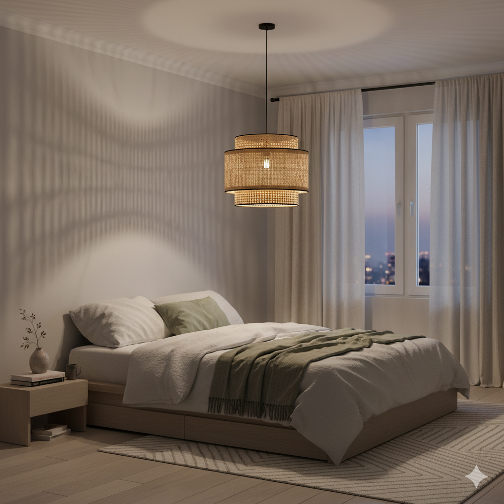 Catherine Modern Ceiling Lamp Beige & Black - YL-M022 2