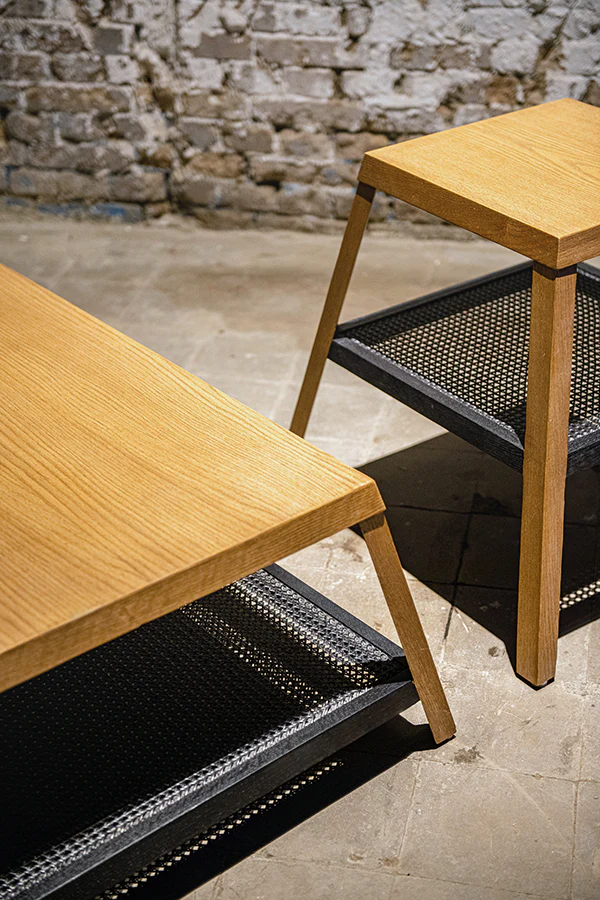 Pyra Oak Veneer Coffee Table 2