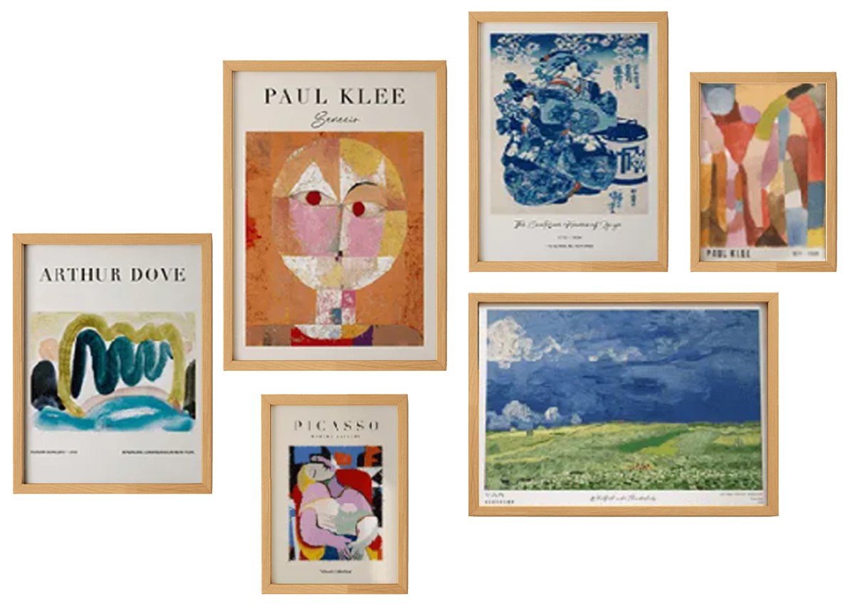 Eclectic Gallery Wall 2 (Set of 6) 0