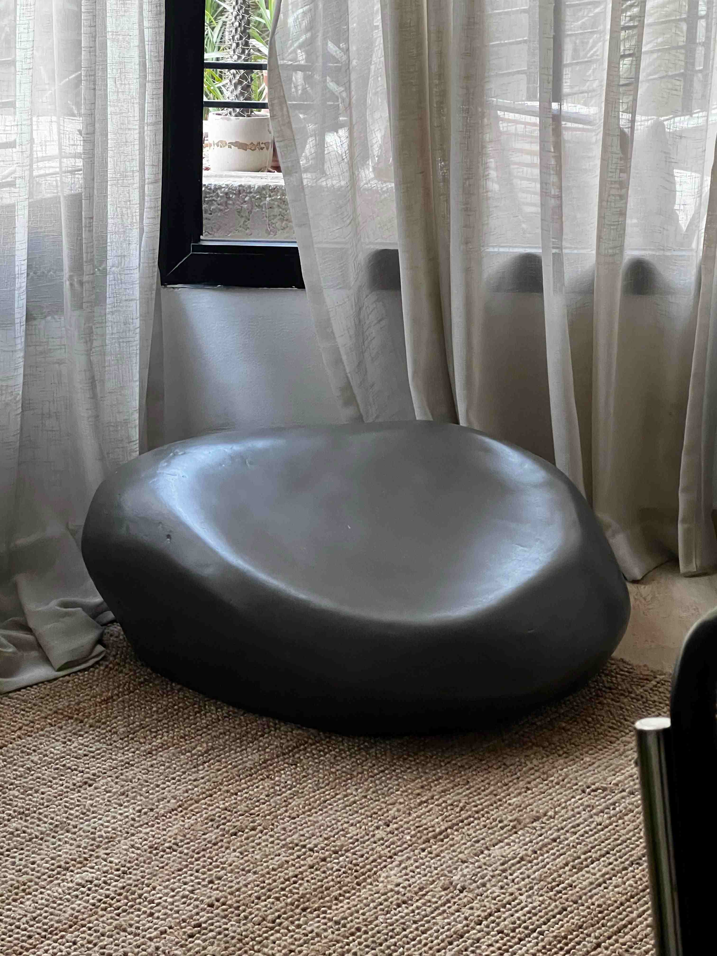 Pebble Concrete Chair 2