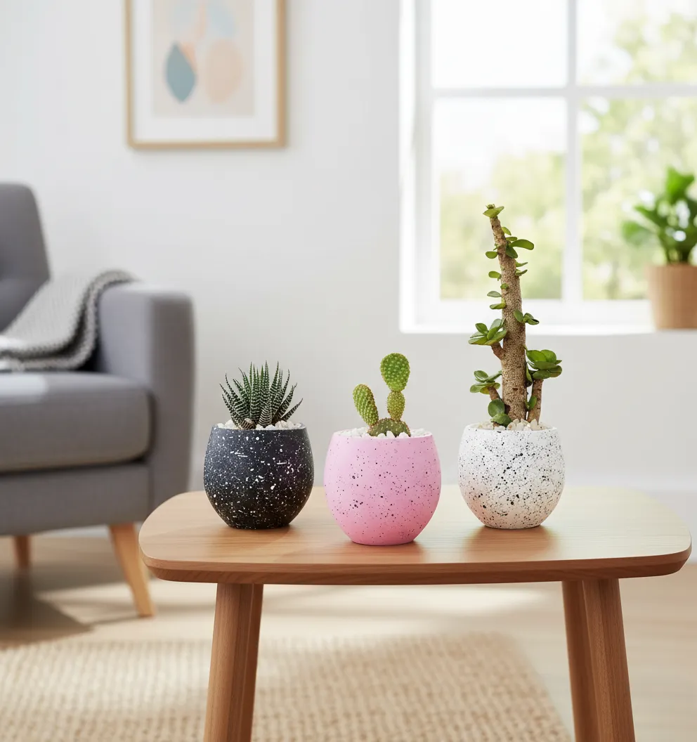 Terrazzo Cactus Set 1