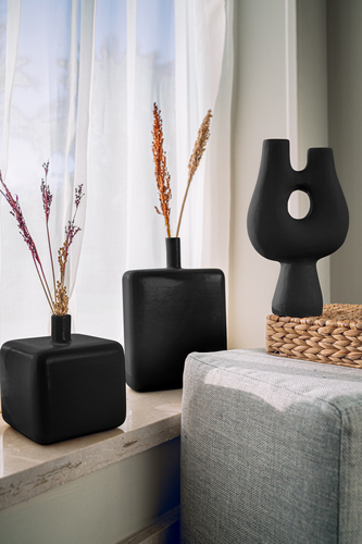 Black Vase 3 pieces Set 0