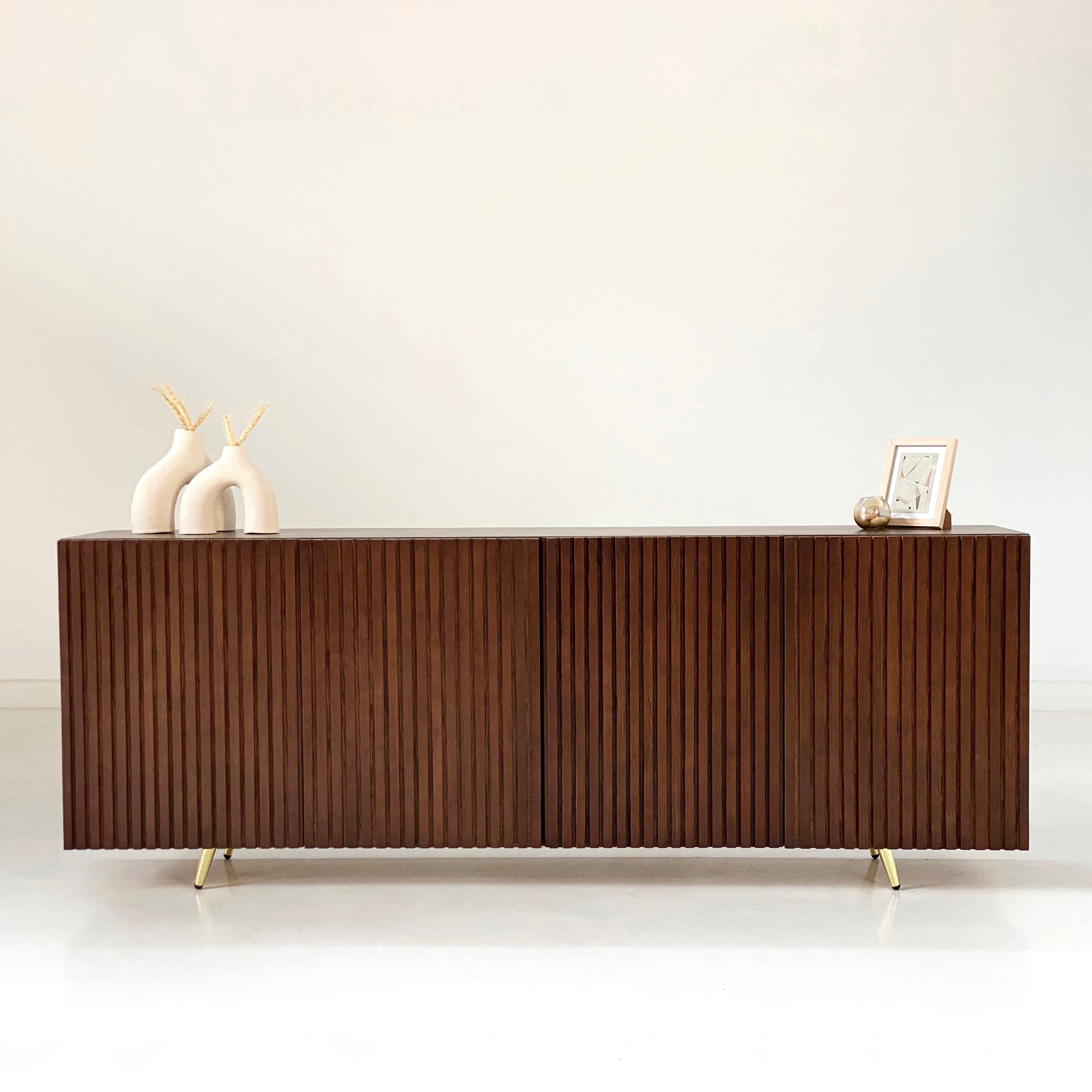 Keira Buffet - Sturdy Beech And Counter Wood 0