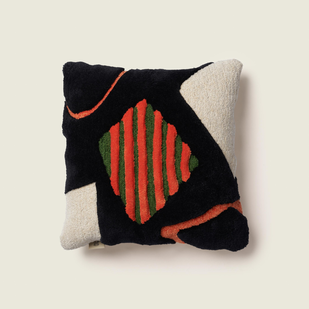 Disco - Tufted Wool Cushion 0