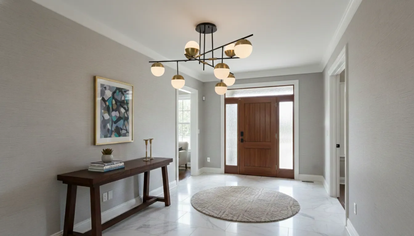 Half Moon Chandelier 1