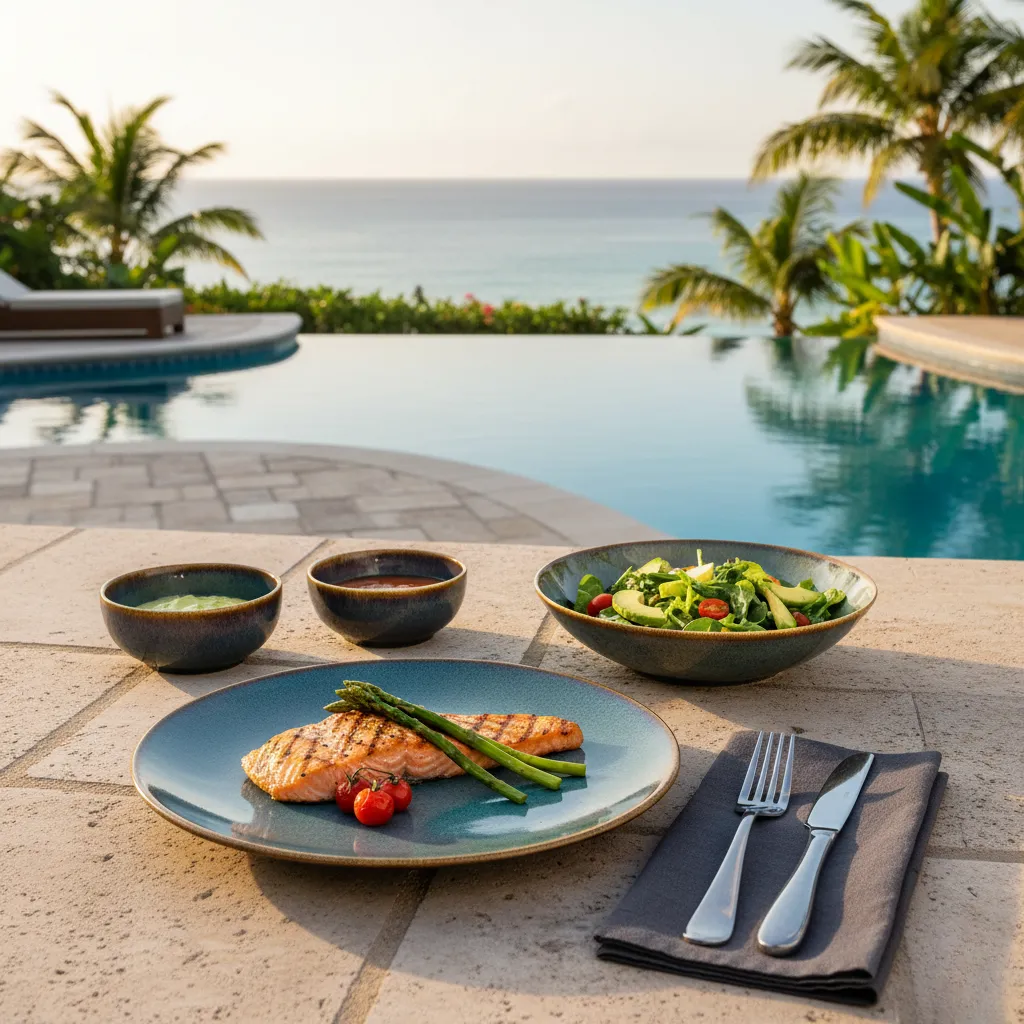 Porcelain Emerald Green Set 1