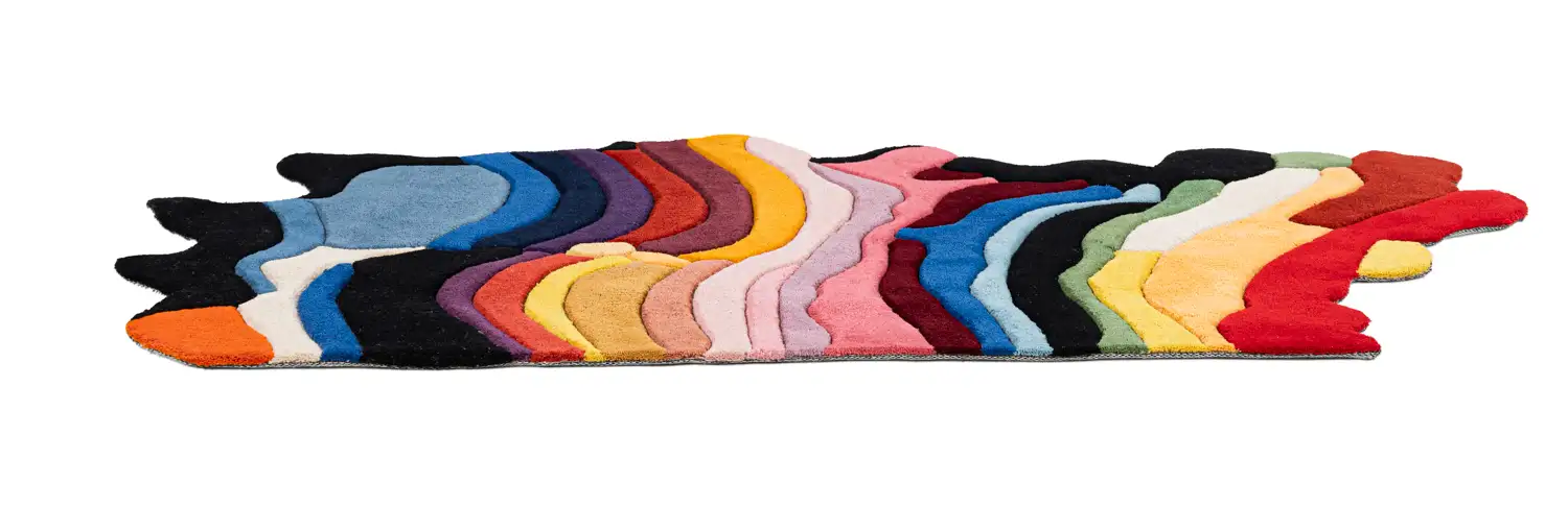 Waves Hand Tufted Kids Rug 2