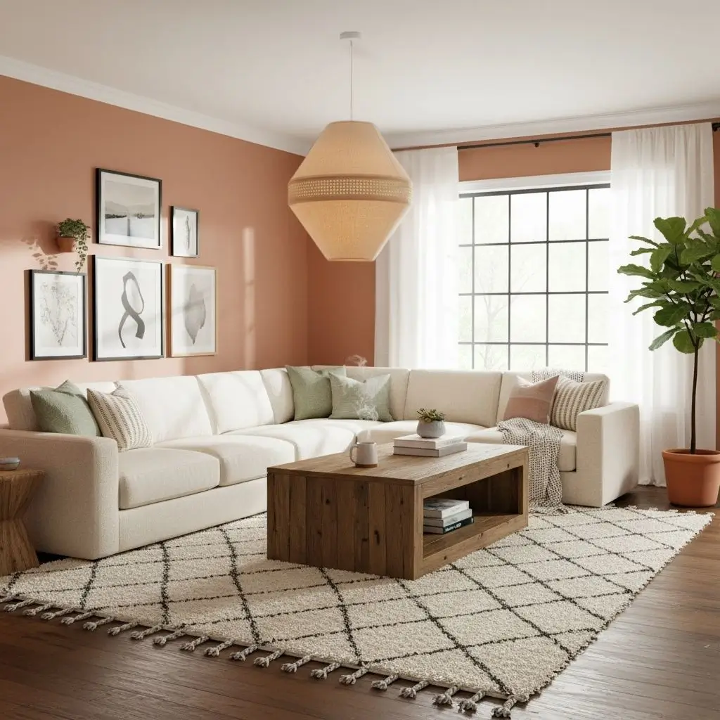 Boho Rattan Pendant Lamp BL18 1