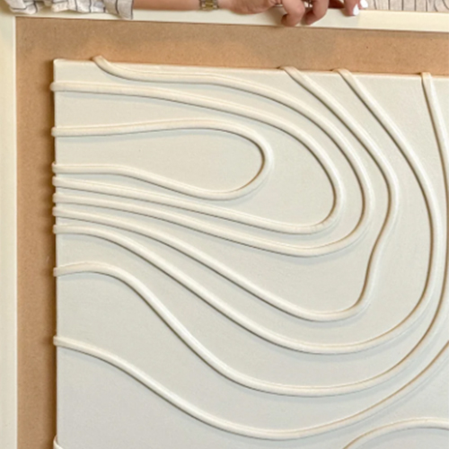 Organic by N. - Textured Oil Wall Décor 2