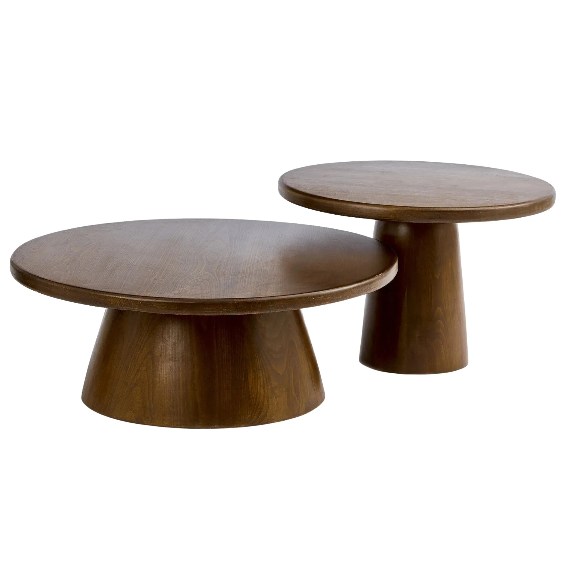 The Windmills Set of 2 Tables - Round - Beech Structure image