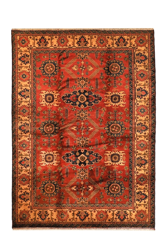 Agnes Afghani Handmade Rug 0