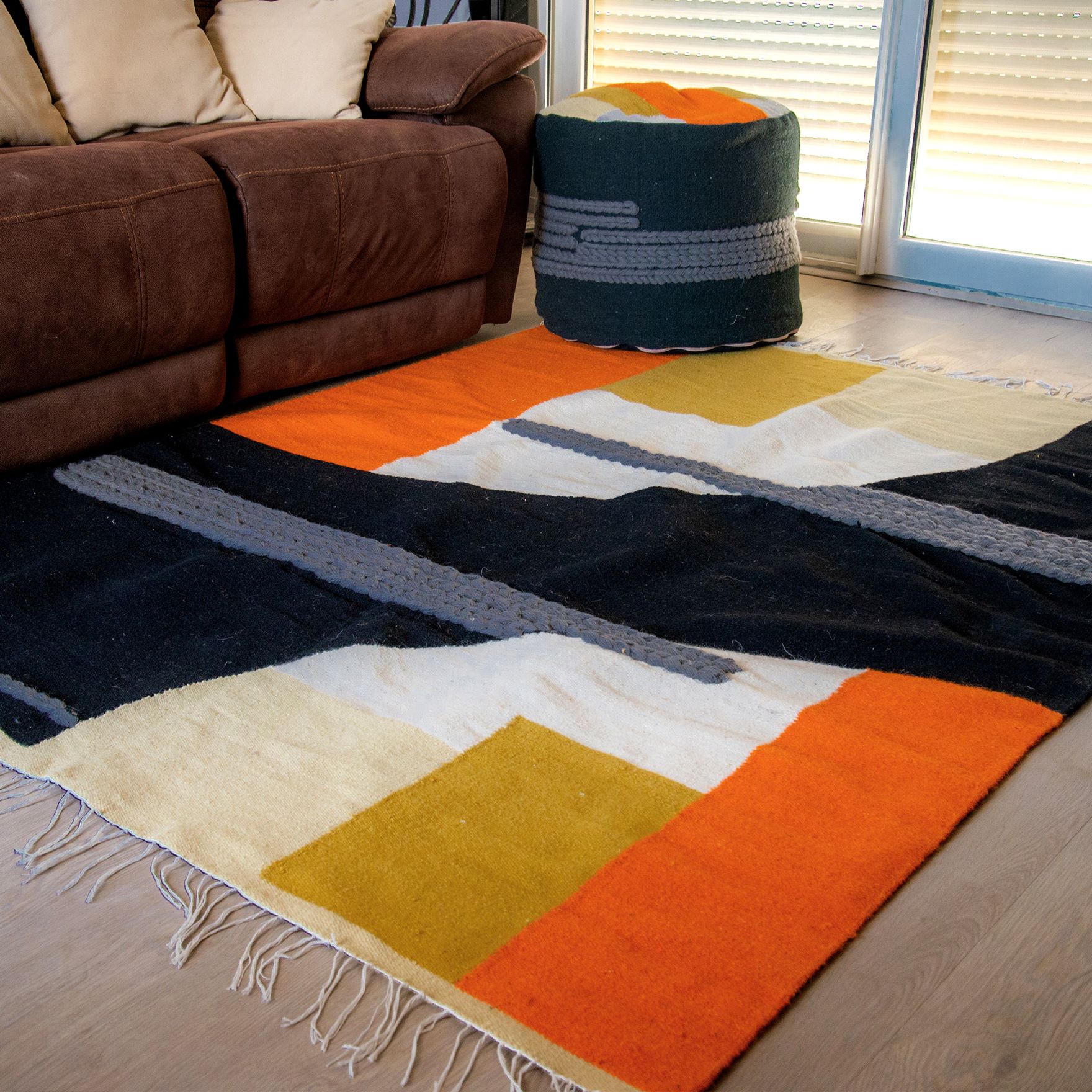 Sun Scene Kilim Carpet 1