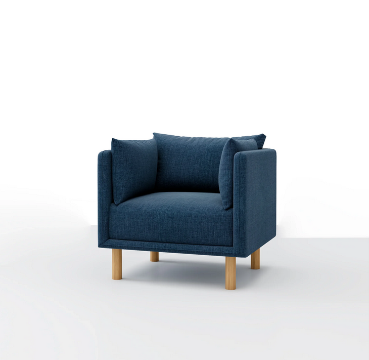 Mcann Wooden Legs Armchair 2