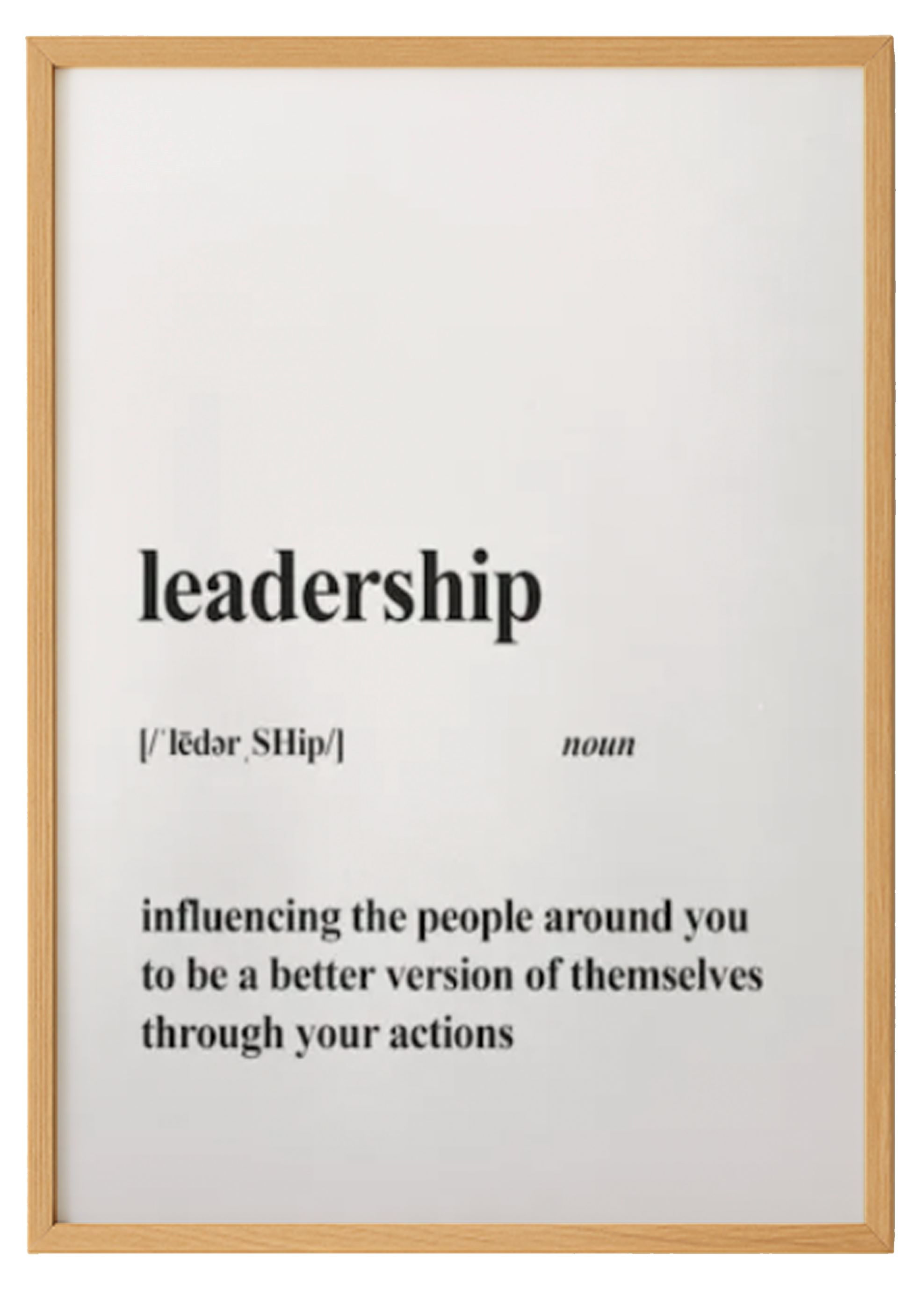 Definition of Leadership Print 0