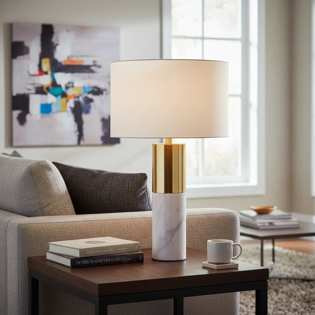Marble Table Lamp 1