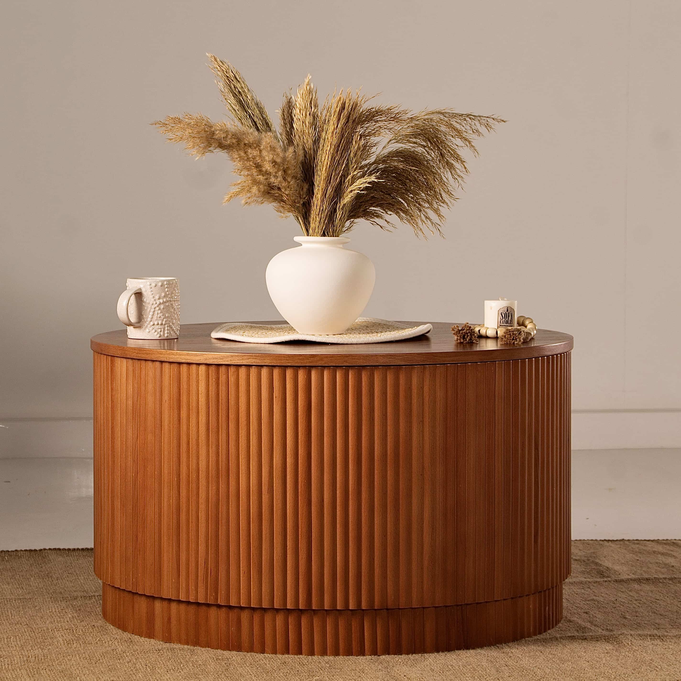 Fluted Coffee Table 0