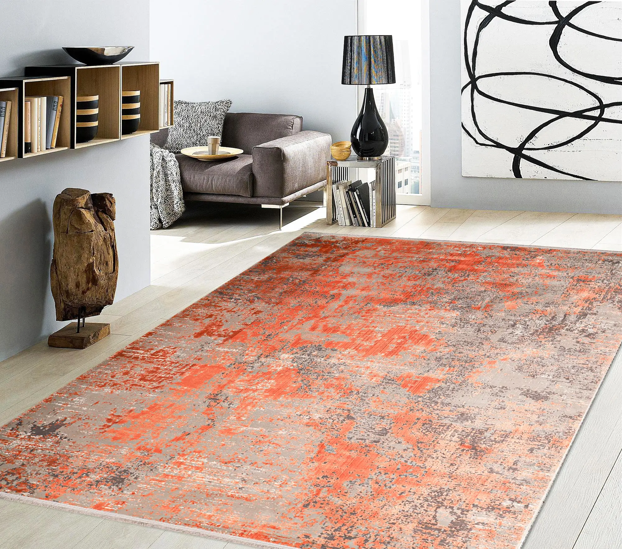 Becca Turkish Bamboo Silk Rug 3