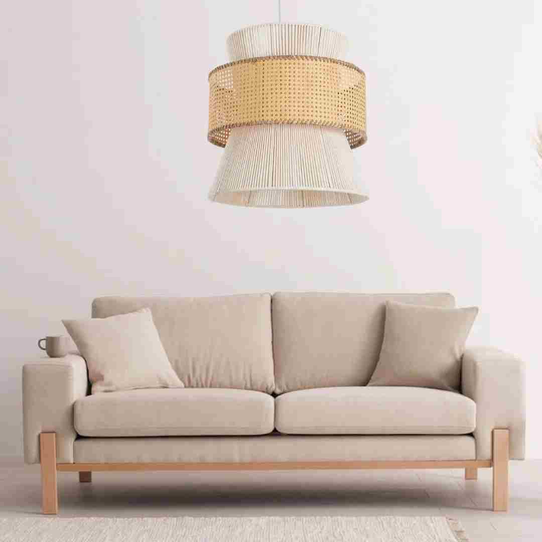 Boho Rattan Ceiling Lamp - CAN8 - Ce_Bo_Ra_030 3