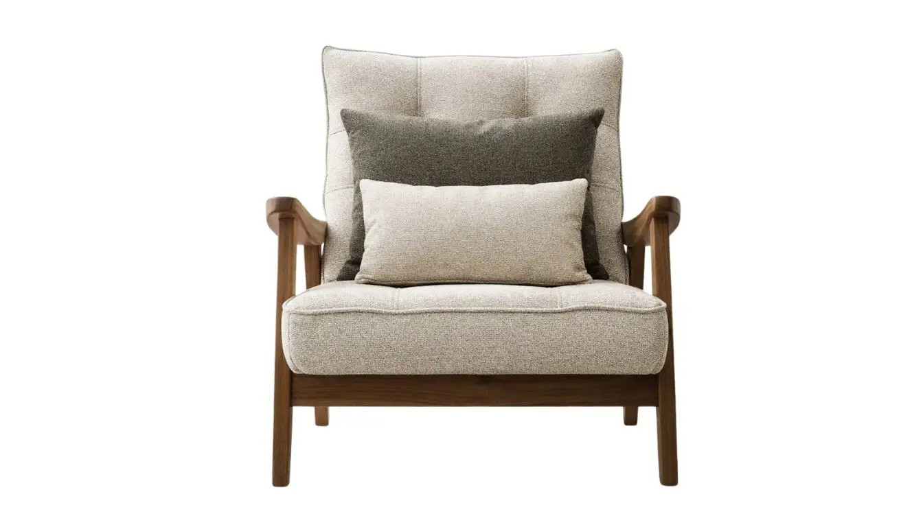 Naila Wooden Armchair