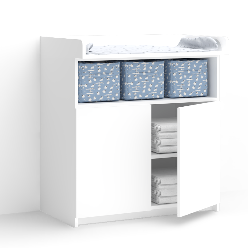 Meda Convertible Changing table (Hinged doors) 13