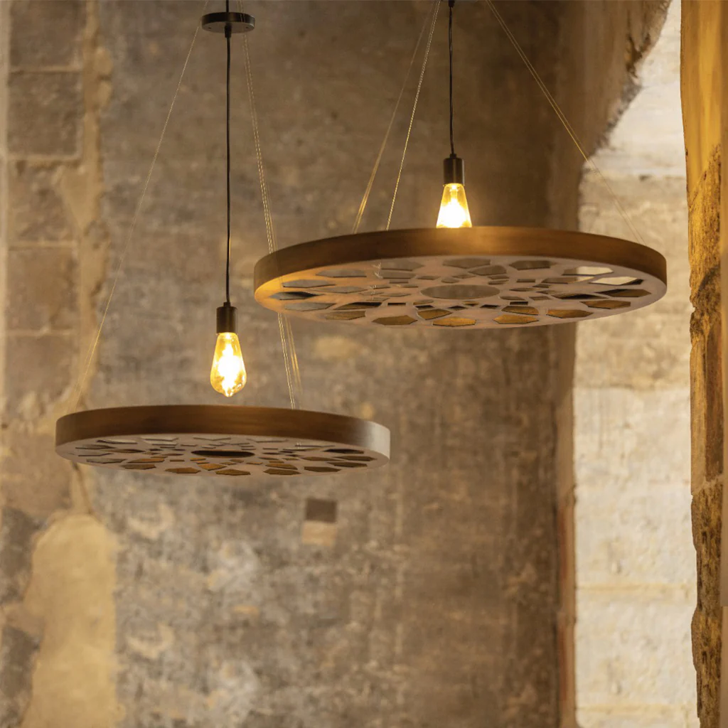 Qijmas Light - Large - 3 bulbs - Antique gold 1