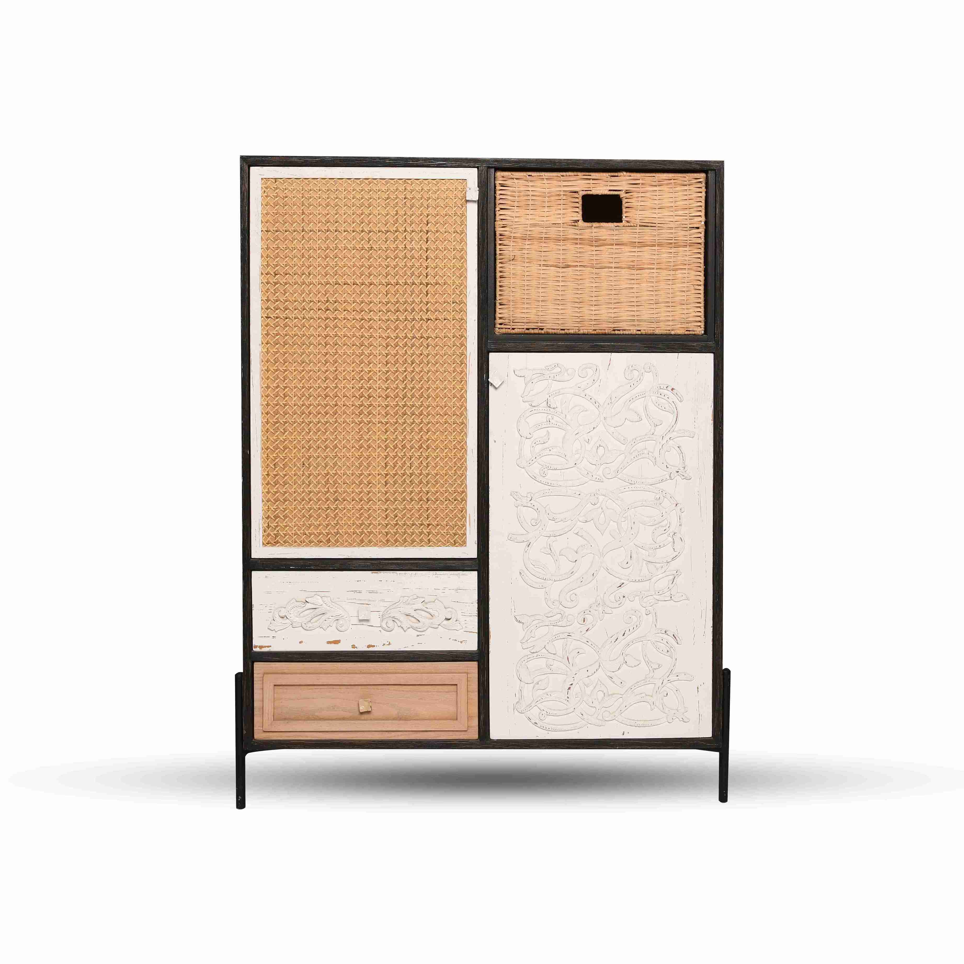 Trio Storage Cabinet (white)