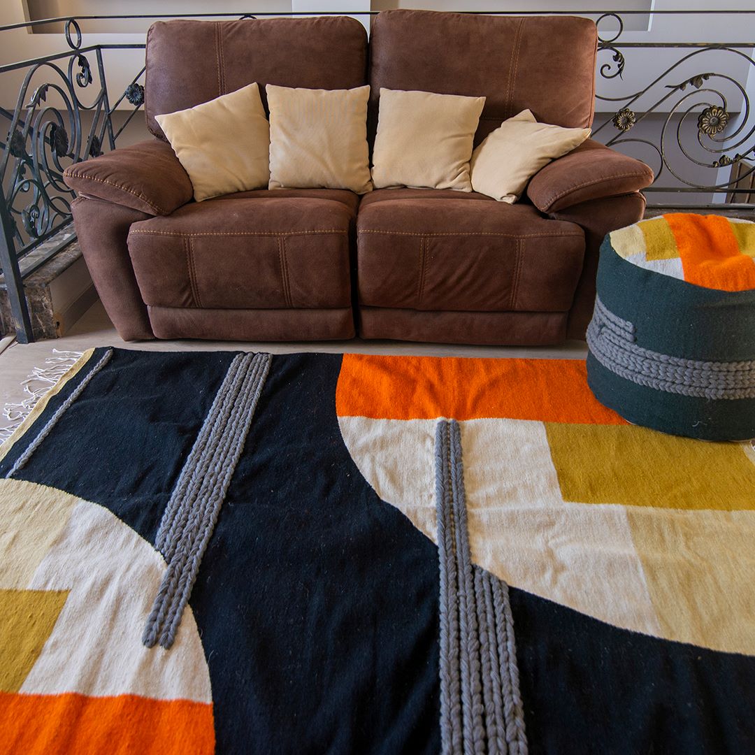 Sun Scene Kilim Carpet 2