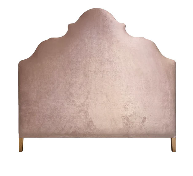 Grace Finely Upholstered Heaboard 0