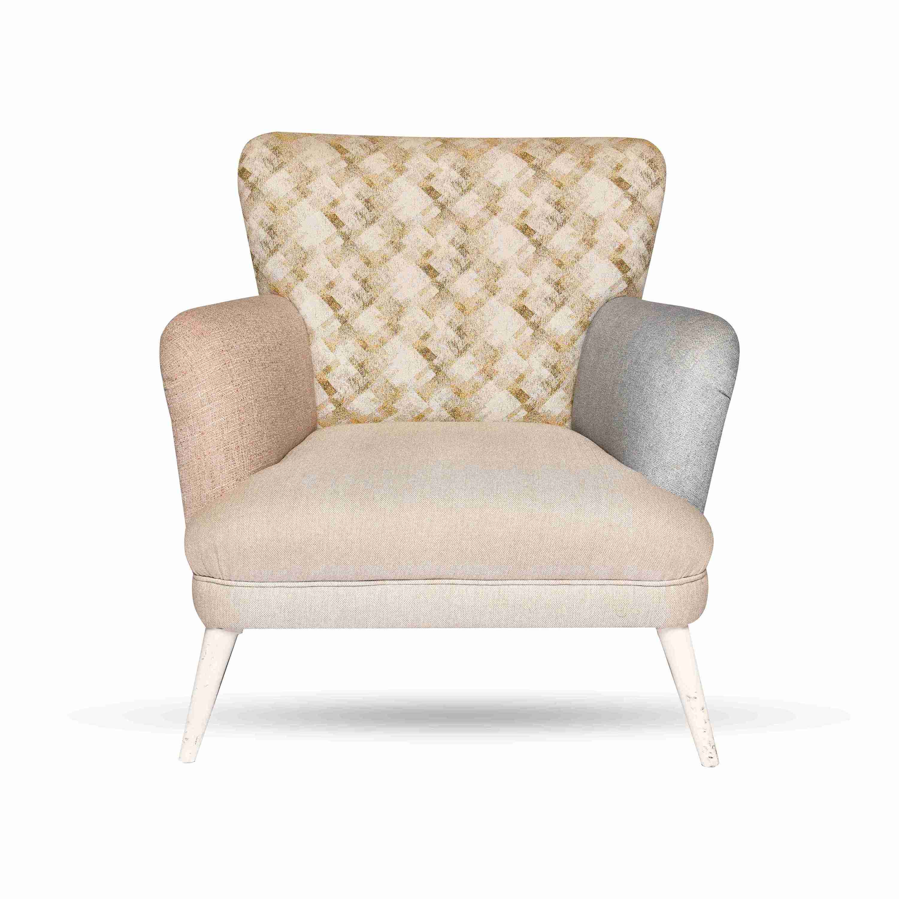 Antique Beech Wood Armchair 0