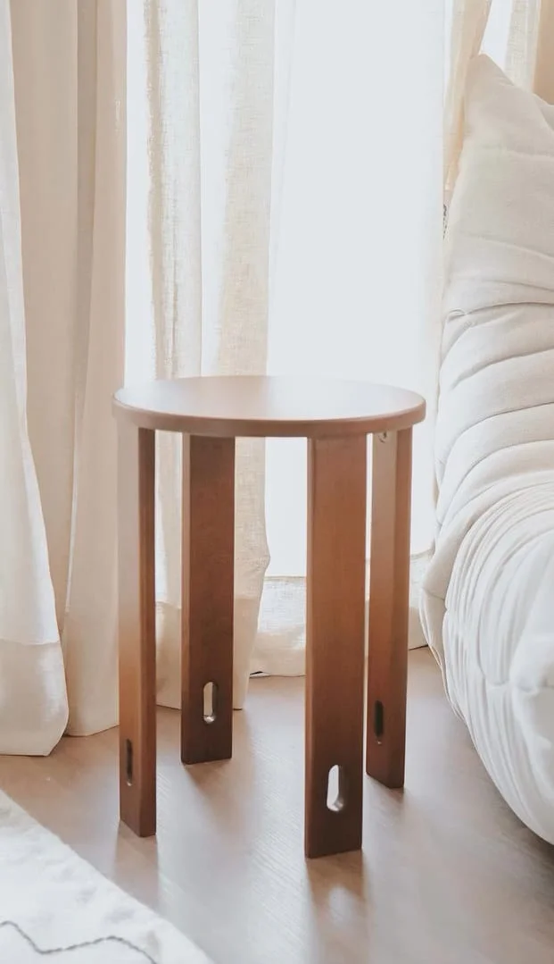 Griffy (4 in 1 ) Side Tables Set - Stackable Round Design 3