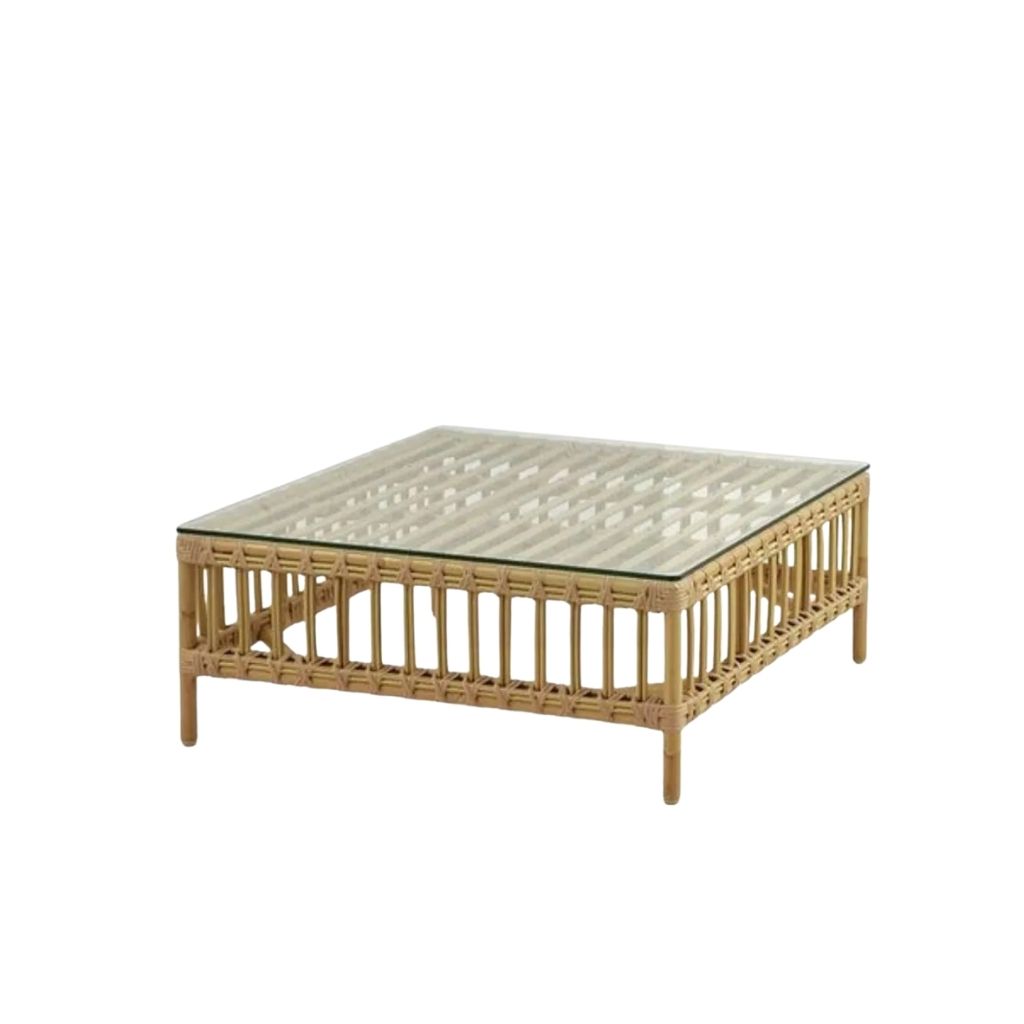 Bamboo Square Coffee Table 0
