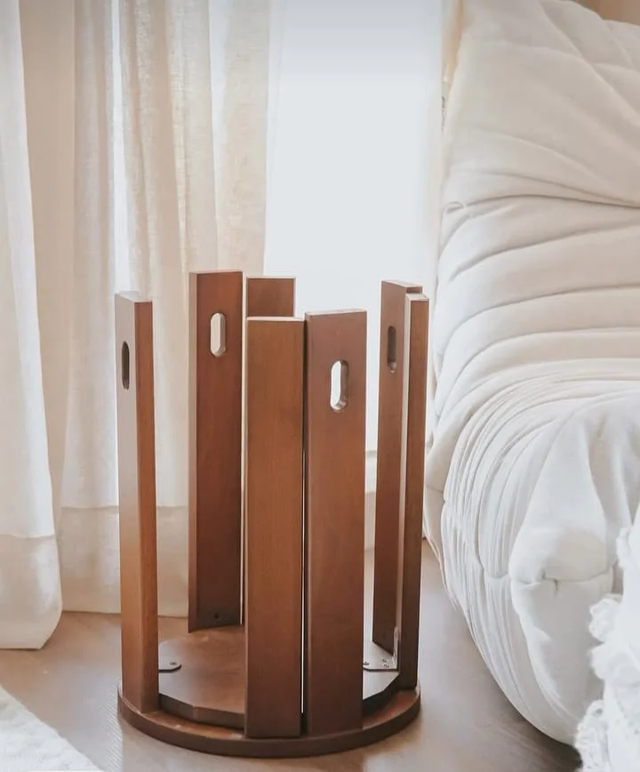 Griffy (4 in 1 ) Side Tables Set - Stackable Round Design 4