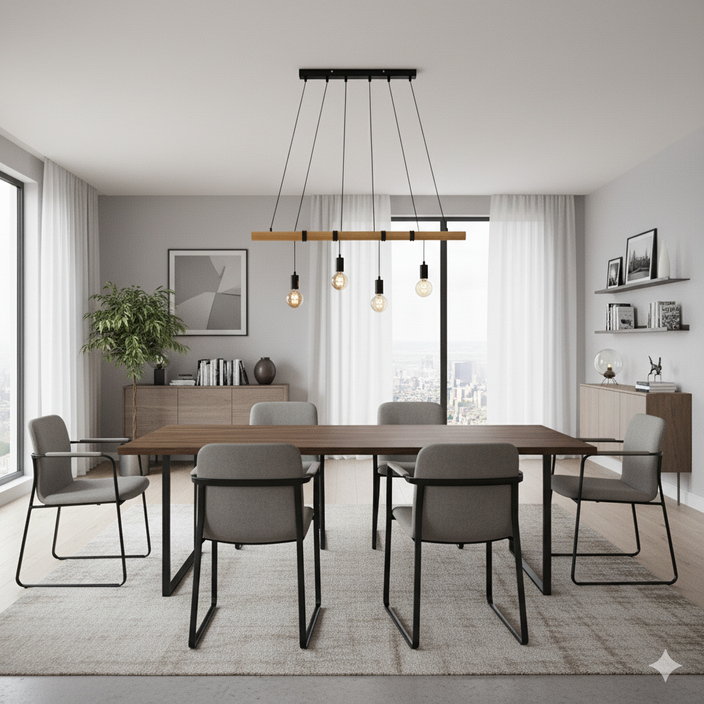 Ceiling Lamp Black And Beige - YL1103 1