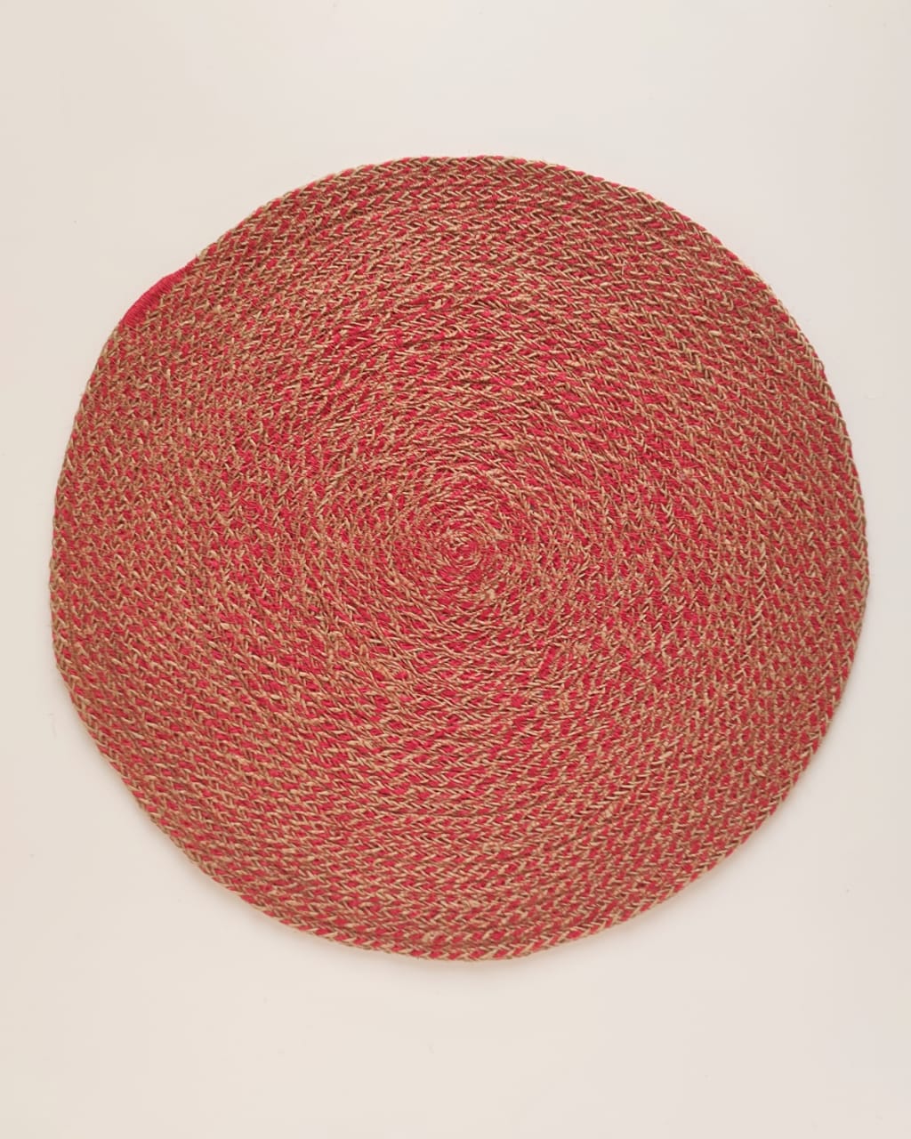 Round Woven Jute Mat 2