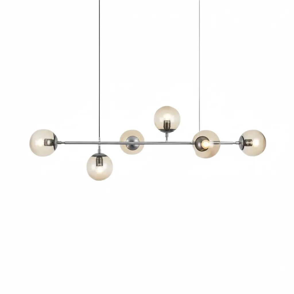 Silver Ceiling Lamp - YL751 0