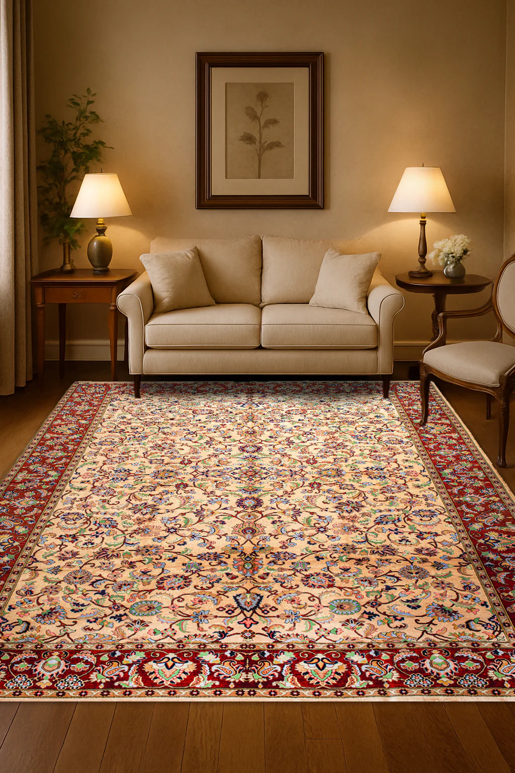 Handmade Silk Carpet – Timeless Craft and Luxurious Feel 2