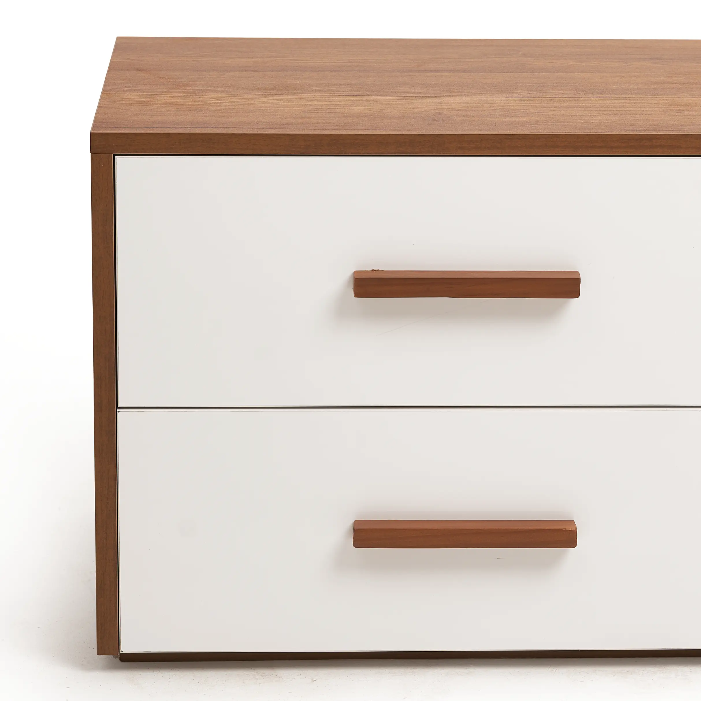 Nubia Double Drawer Nightstand 2