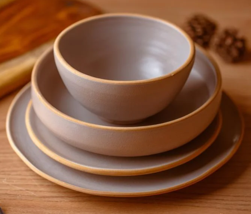 Neutro Dinner Set - Taupe 2