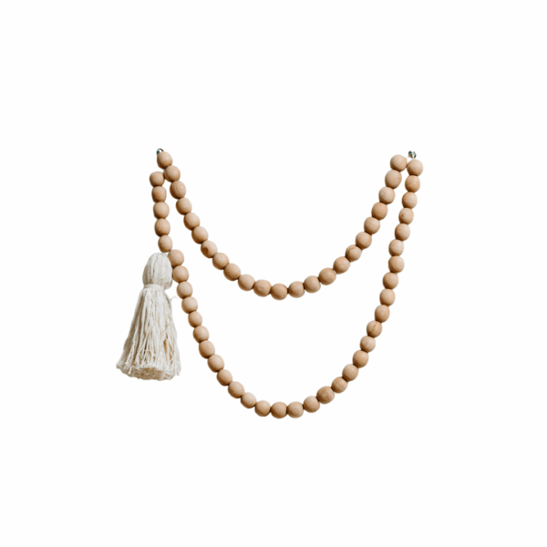 ويلي جارلاند الخشبي بالخرز image