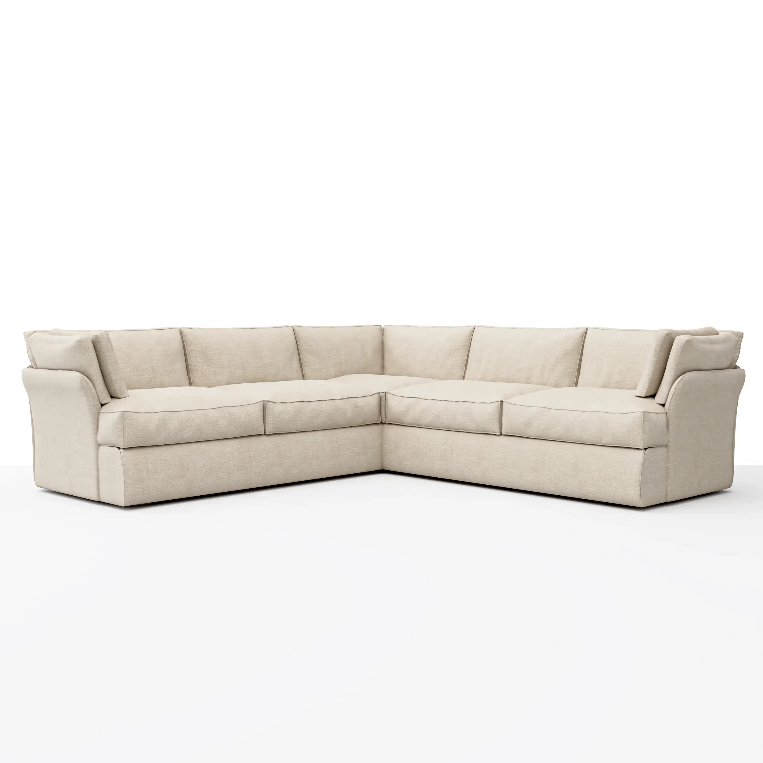 Plush Corner Sofa